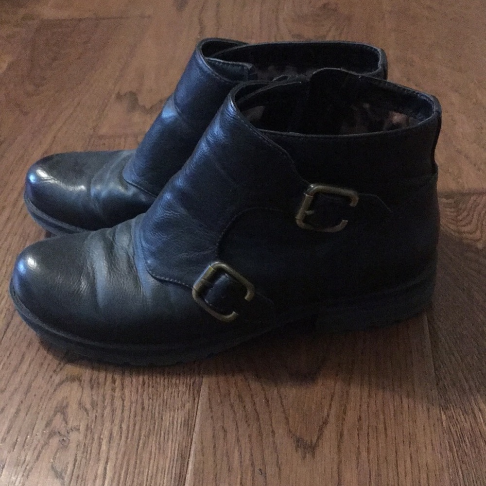 Black ankle boot